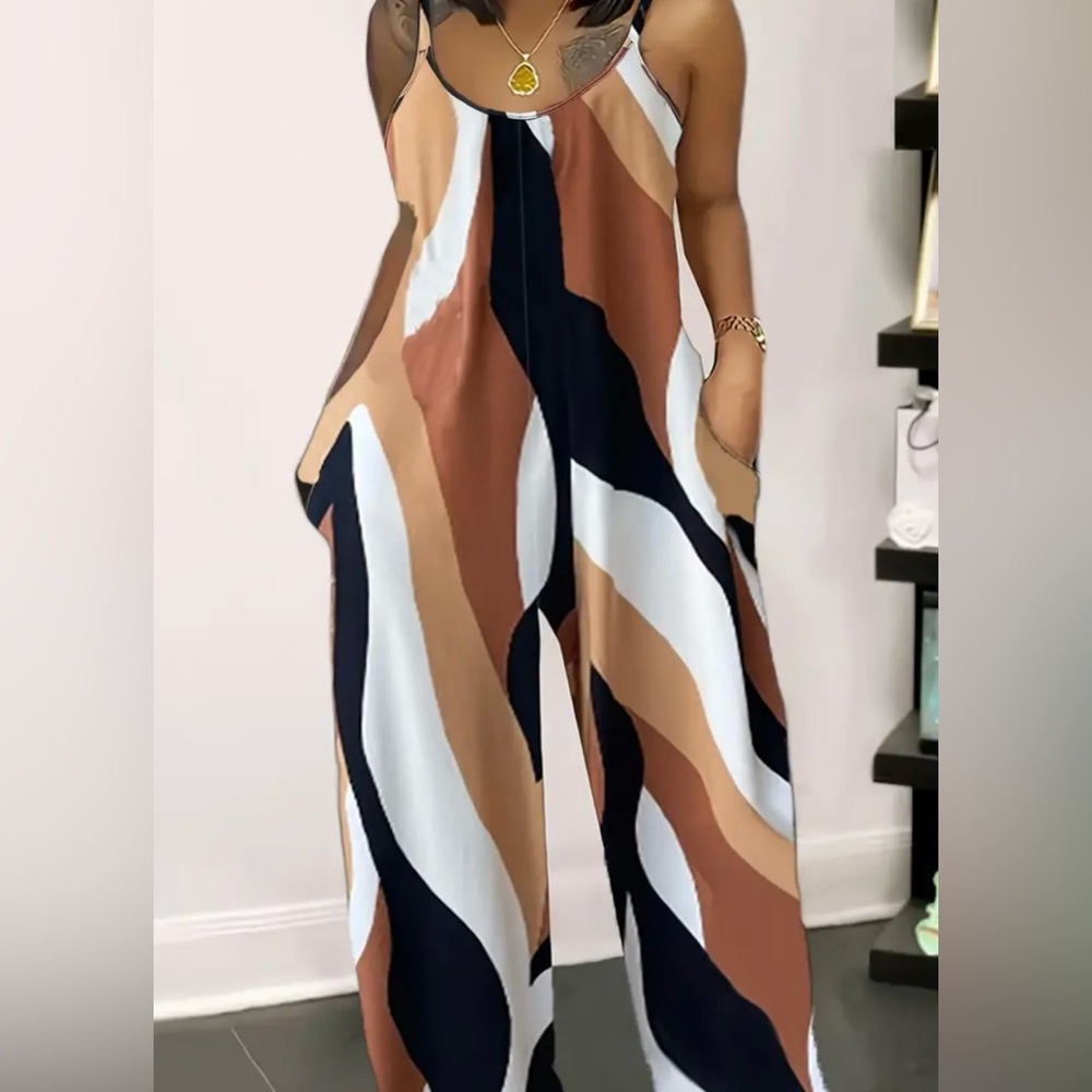 NWT - Stylish Multicolor Jumpsuit